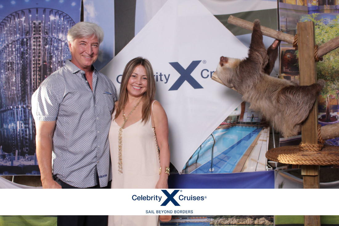 Step & Repeat Photo Booth with onsite prints Boca Raton