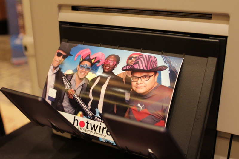 Onsite Printing at Green Screen photography Station