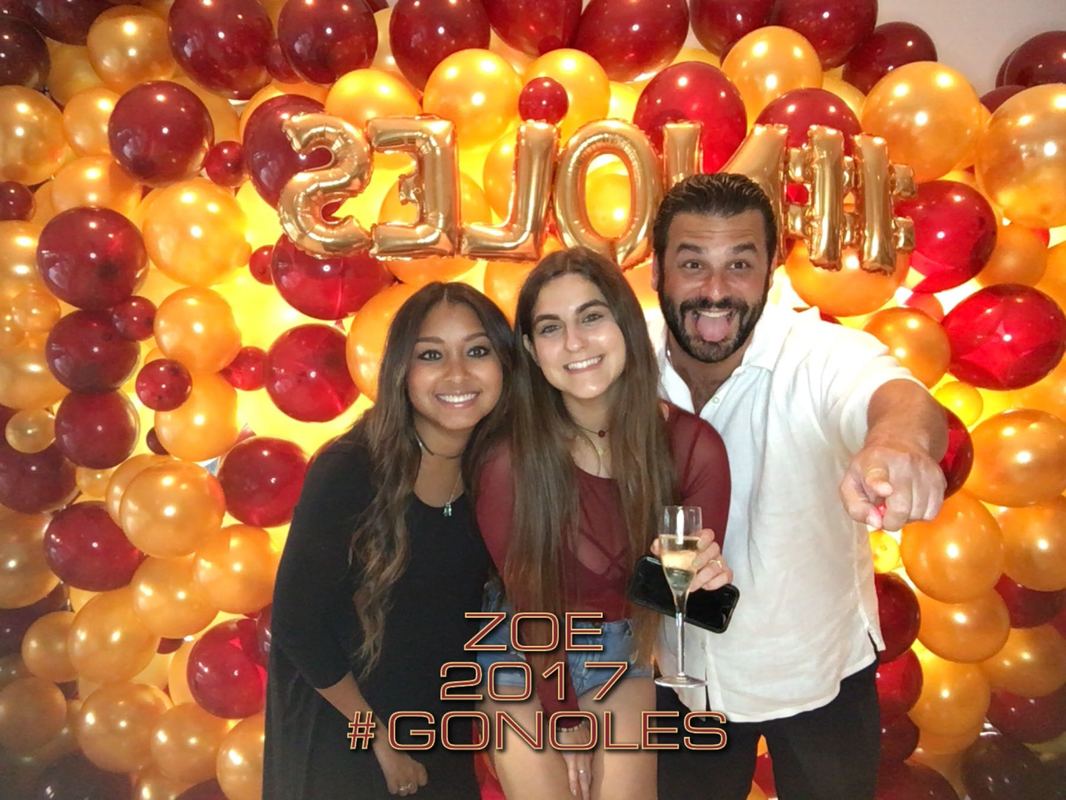 Social Photo Booth at Grad Party in Miami, FL